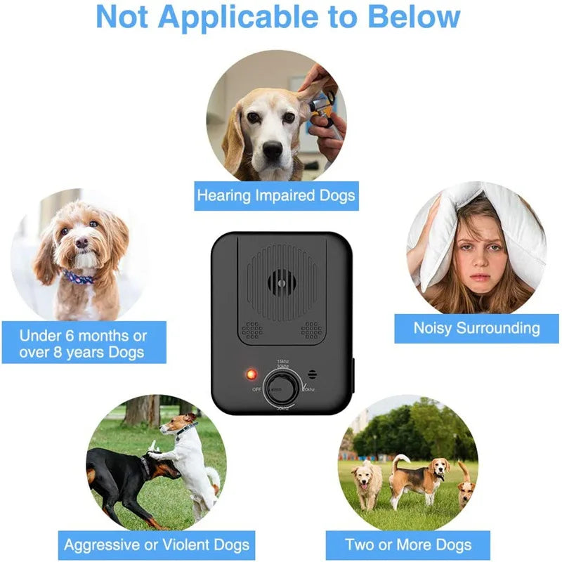 Anti dog barking device